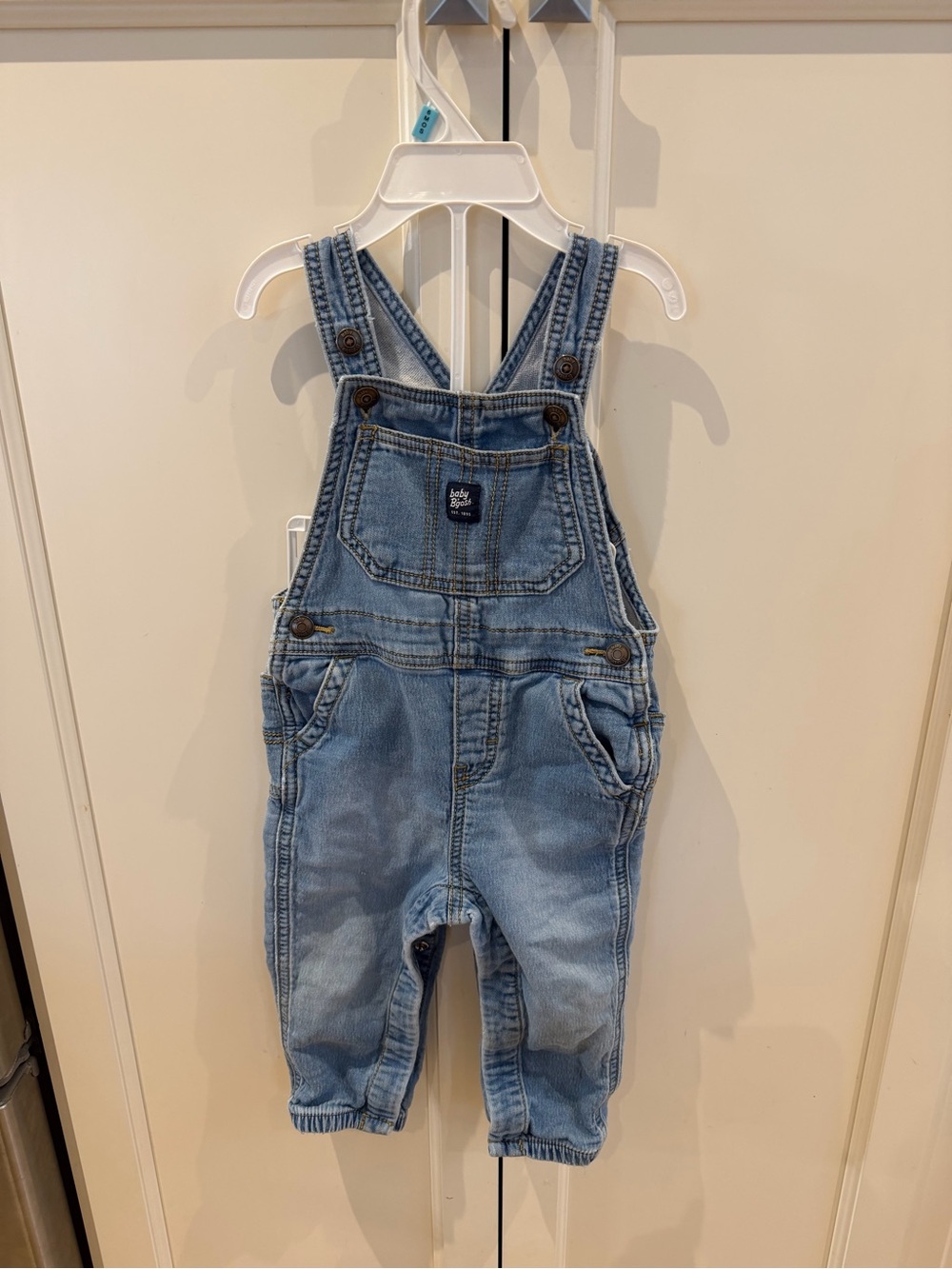 Oshkosh b’gosh 18m Toddler Light Blue Denim Overalls